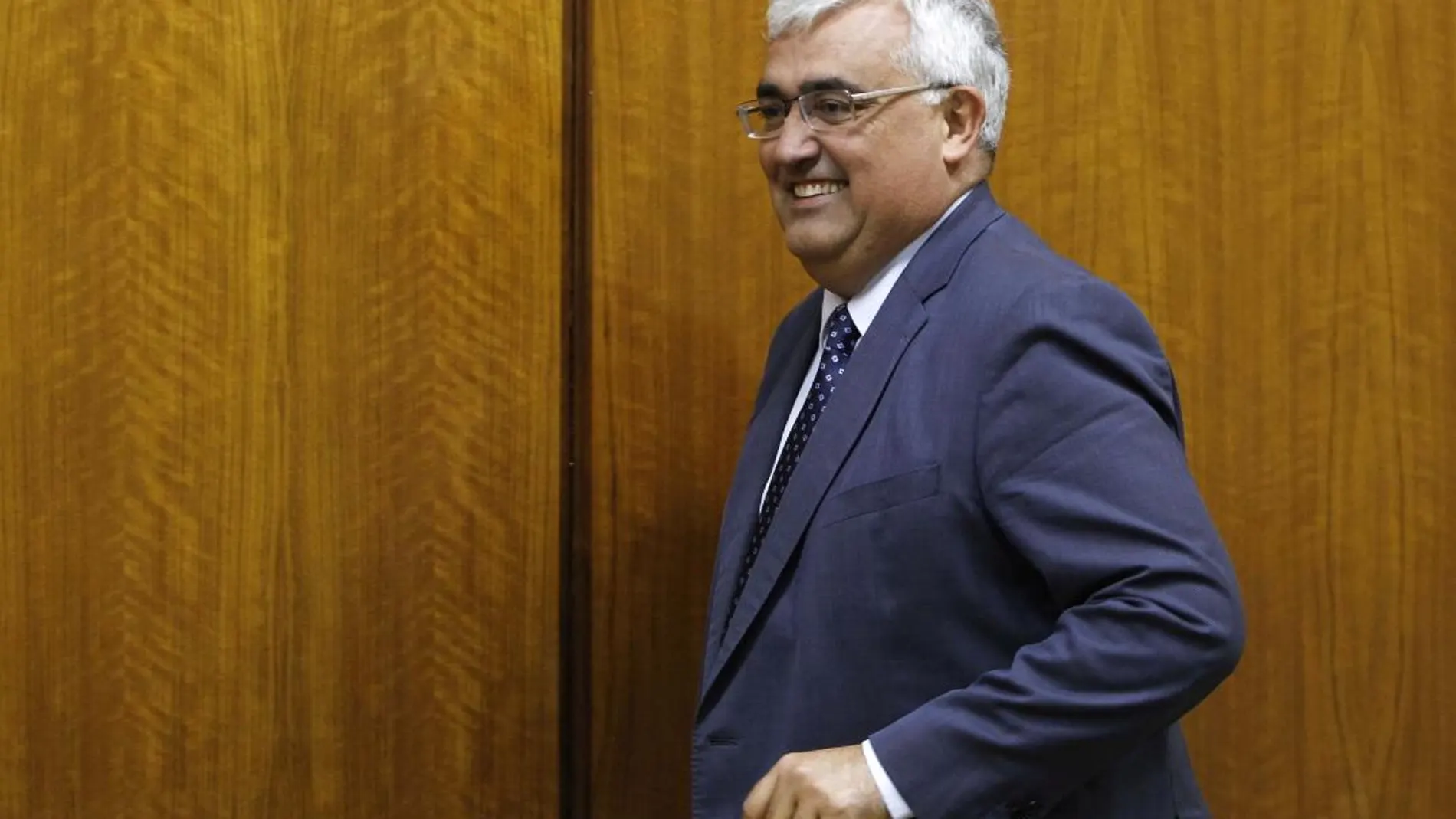 Antonio Ramírez de Arellano, en una comparecencia en el Parlamento. Foto: Manuel Olmedo