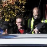 El yihadista Daniel Fernández Aceña en el momento de su detención