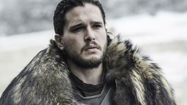 El gran parecido entre Kit Harington y un joven George RR Martin (FOTO)