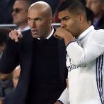 Zidane ganó (1-2) el año pasado en el Camp Nou y empató ayer