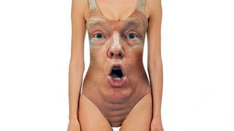 La cara de Trump se pone de moda en verano