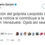 Garzón, ningún comunista nos va a dar lecciones de democracia.
