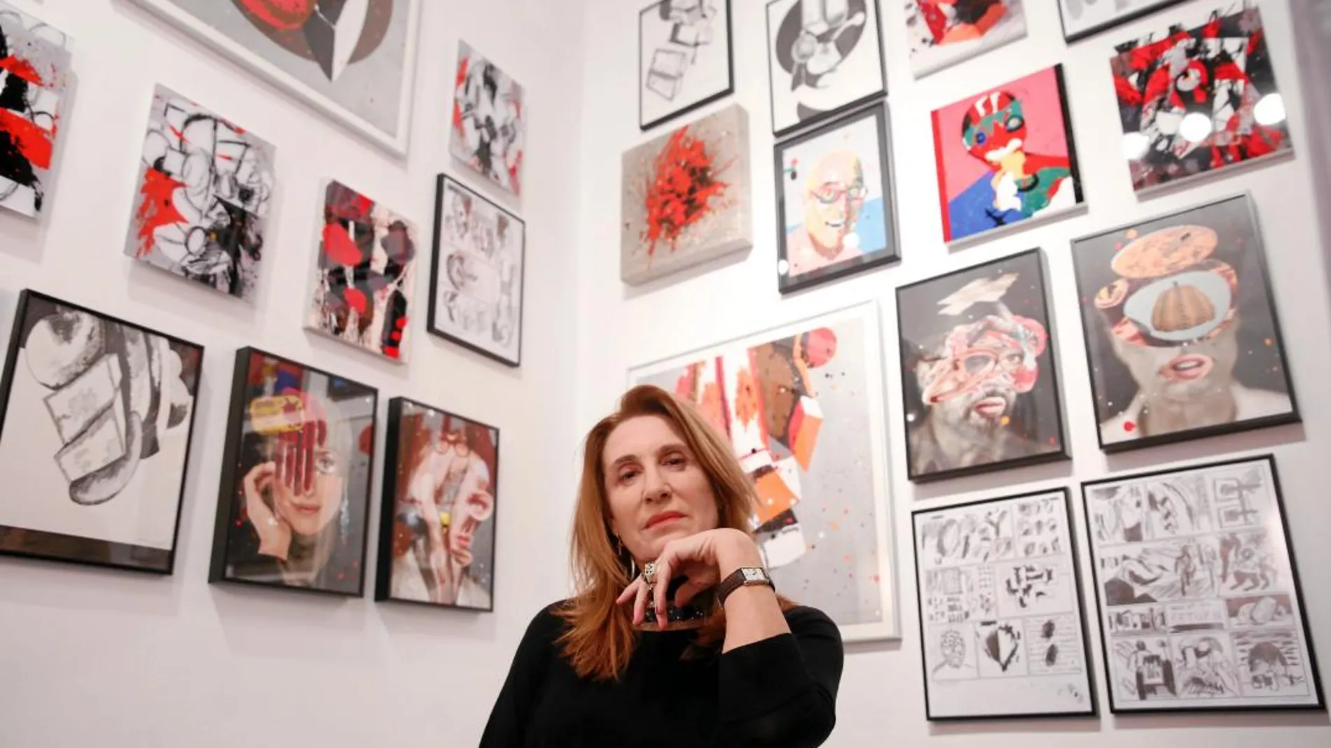 La galerista Blanca Soto, con treinta años de profesión, asegura que nunca ha tenido problemas por ser mujer