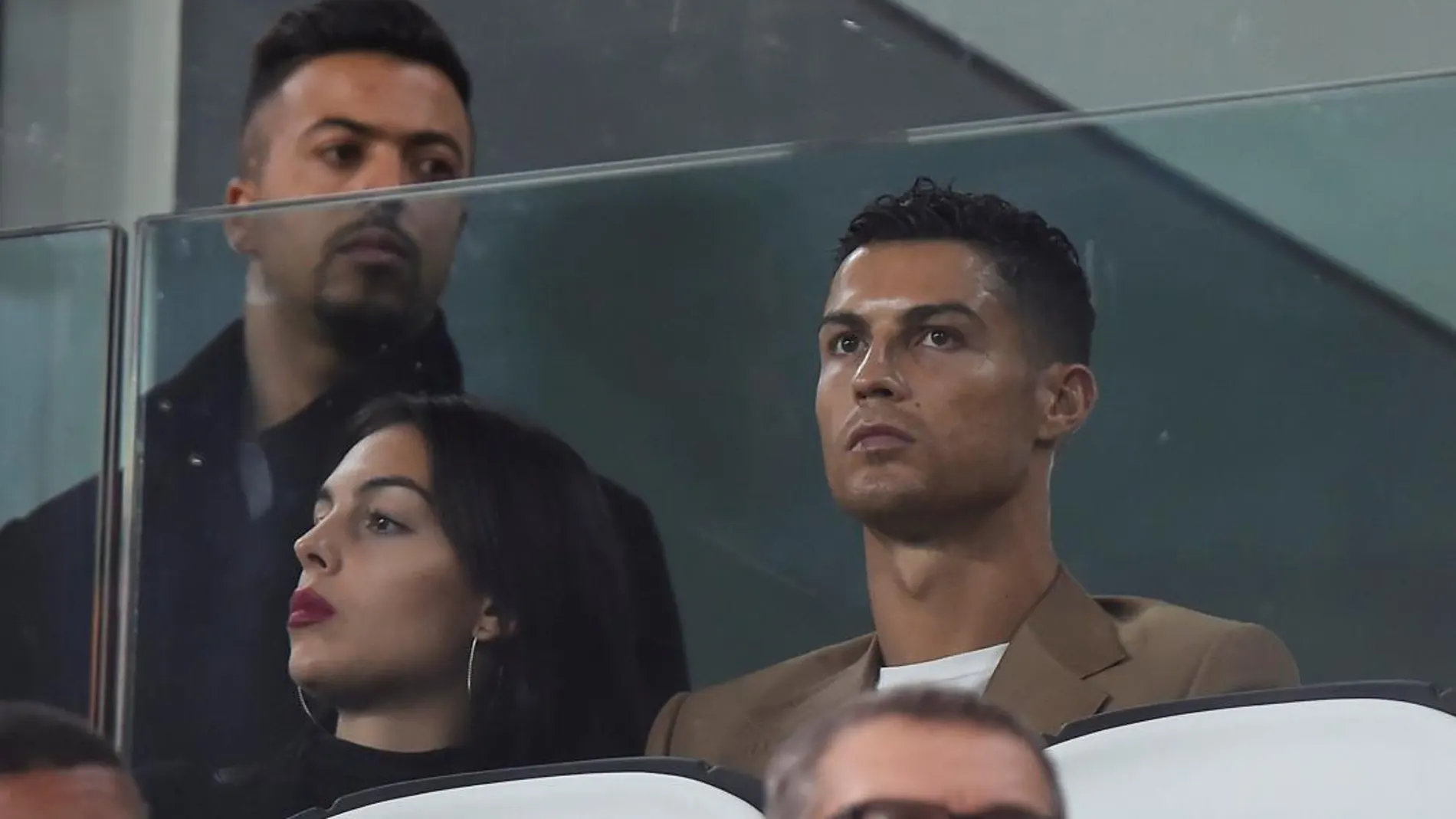 Cristiano en el Palco del Allianz Stadium, de Turin/Reuter