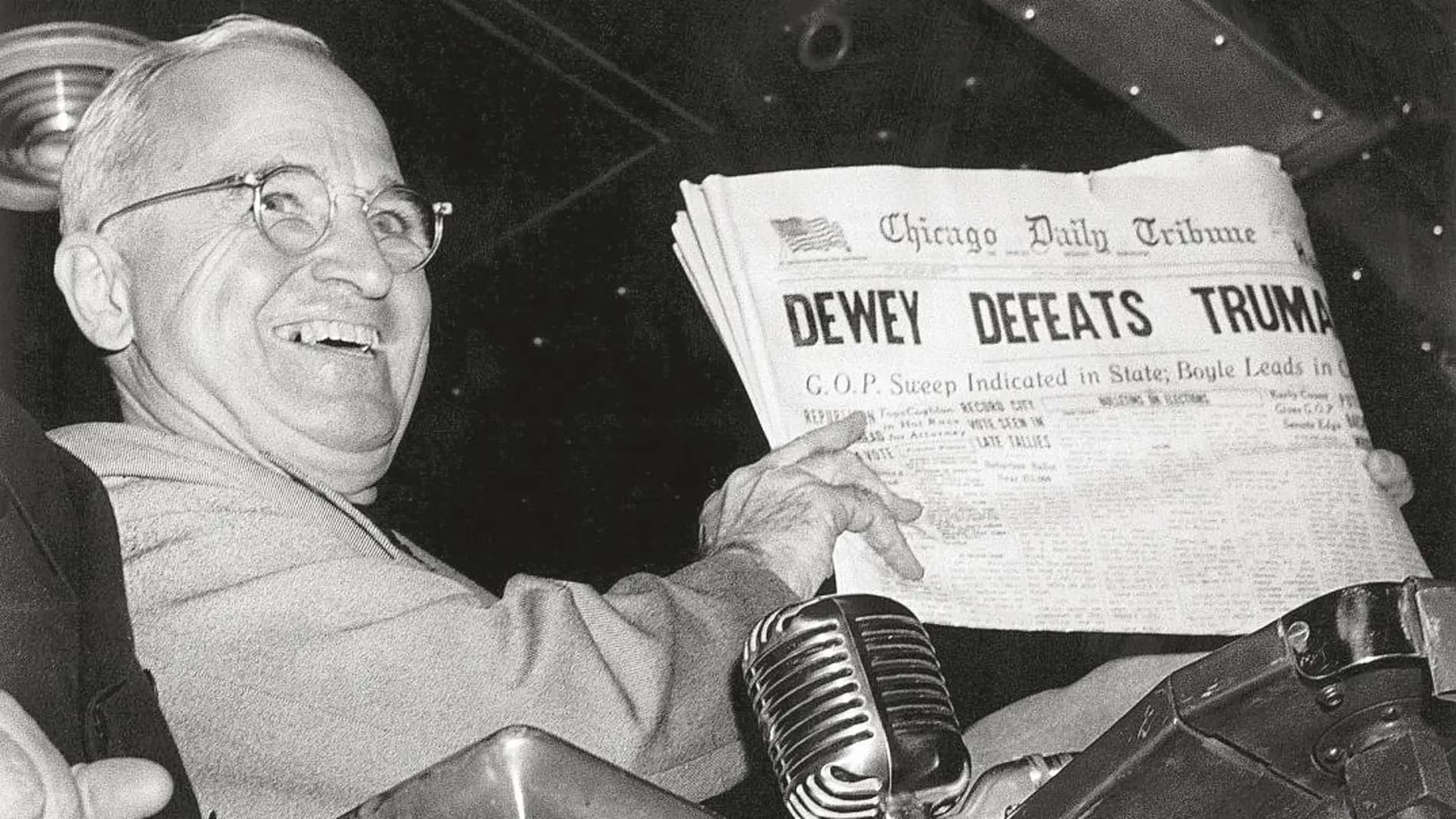 Harry S. Truman, en la imagen, se negó a ayudar económica al régimen franquista
