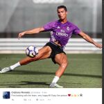 Ronaldo ya está listo...