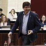 El líder de Cs, Juan Marín