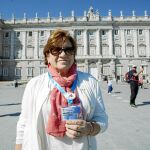 María Rosa de Juan, guía turística, afectada por el cierre de la zona centro al tráfico /Javier Fdez-Largo