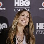 La actriz y productora estadounidense Sarah Jessica Parker durante la presentación de HBO España