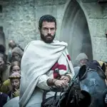 En la imagen, Tom Cullen, protagonista de la serie de HBO sobre los Templarios, que se creía que salvaguardaban las reliquias del cristianismo