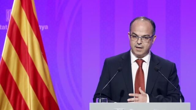 El conseller de Presidencia y portavoz del Govern, Jordi Turull