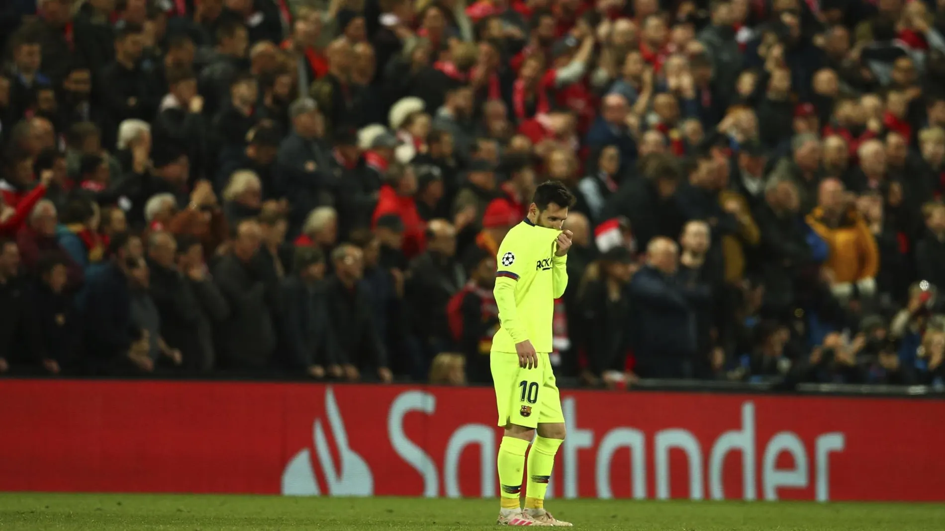 Messi, en Anfield
