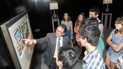 Giró con los estudiantes que obtuvieron las mejores notas en Selectividad