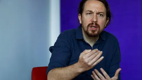 El secretario general de Podemos, Pablo Iglesias / Foto: Efe