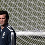 El entrenador argentino del Real Madrid, Santiago Solari, durante el entrenamiento