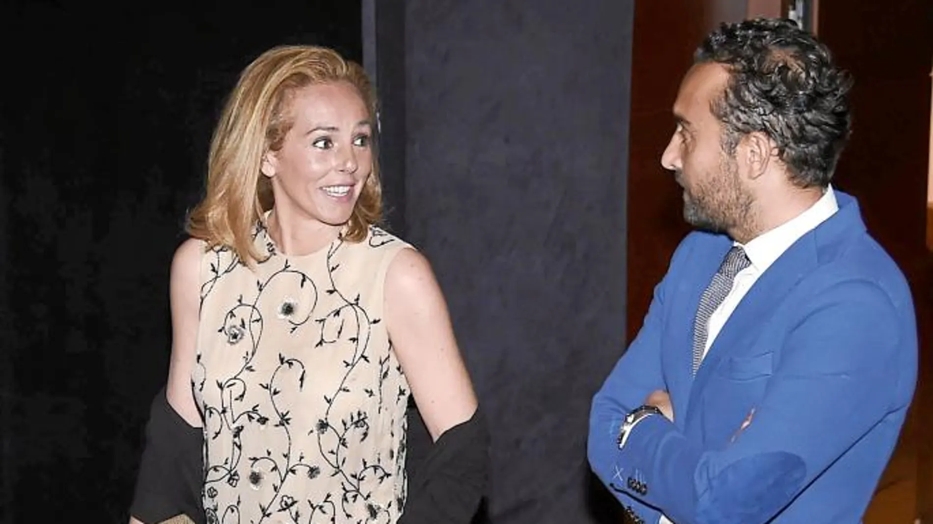 Rocío y su futuro marido, Fidel Albiac, no tratan con el resto de la familia