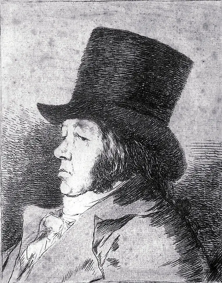 «Autorretrato», de Francisco de Goya