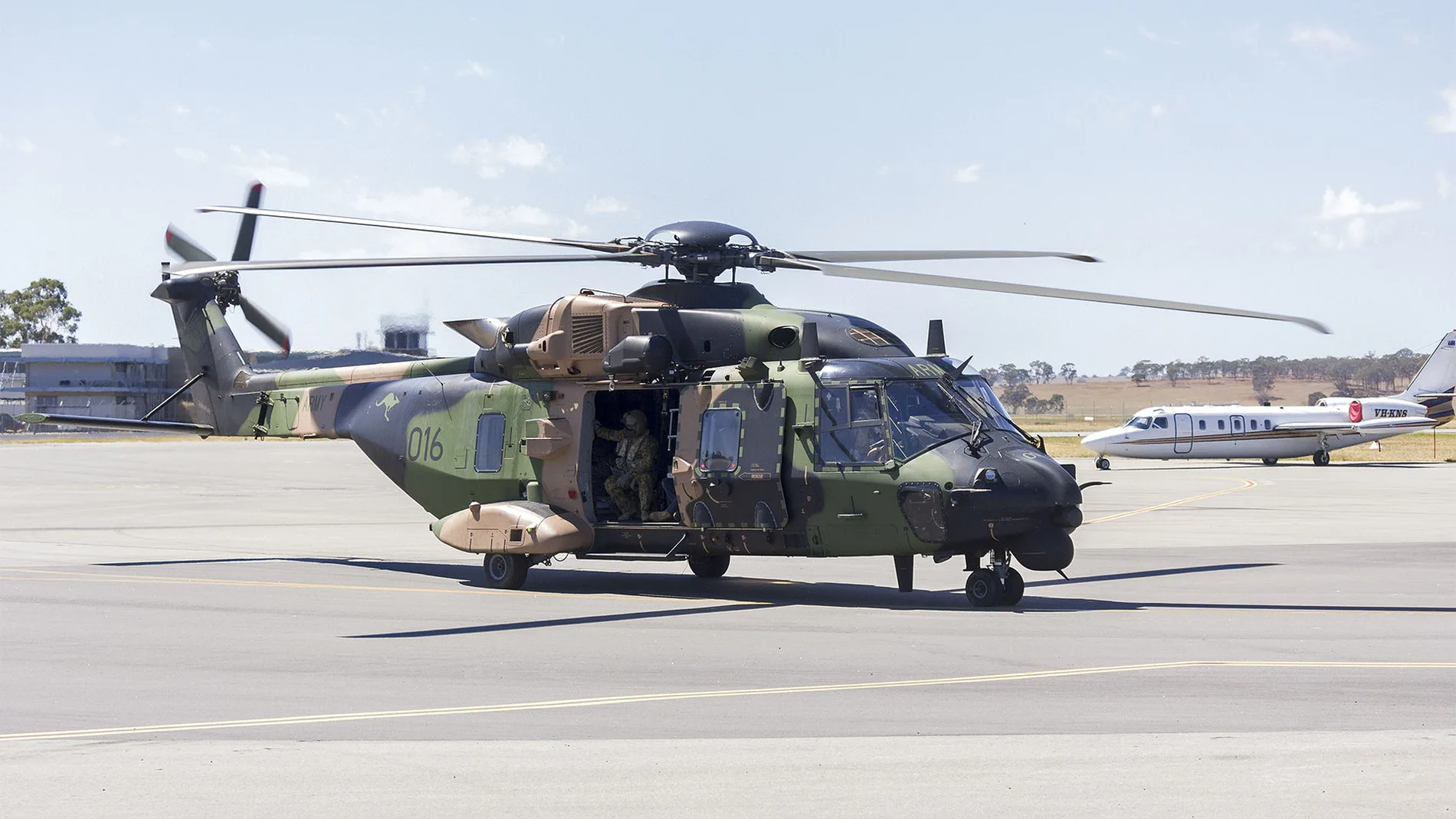 Imagen del helicóptero NH90