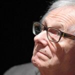 Ken Loach ayer en la presentación de su ciclo en la Filmoteca