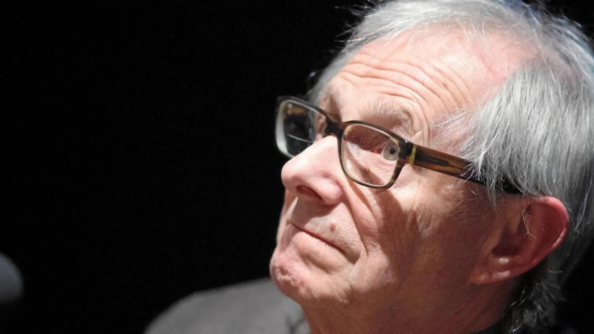 Ken Loach ayer en la presentación de su ciclo en la Filmoteca