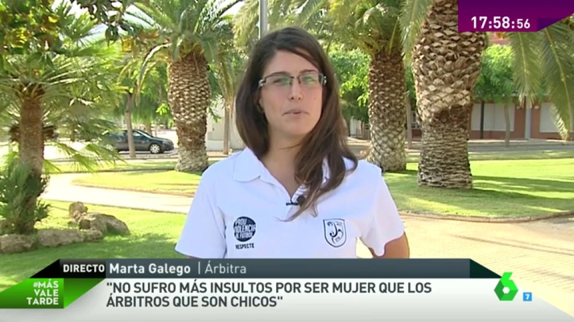 Imagen de Marga Galego en La Sexta