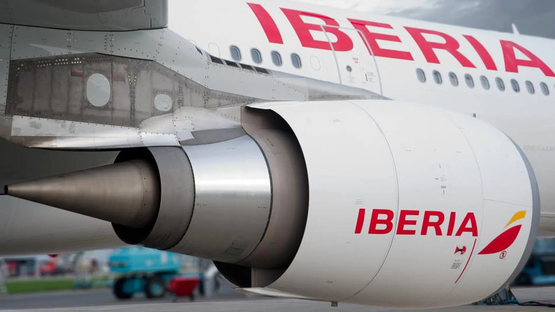 Avión de la compañía Iberia.