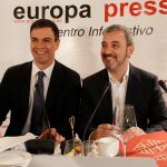 Pedro Sánchez y Jaume Collboni, en una imagen de archivo/Foto: J.Fdez.-Largo