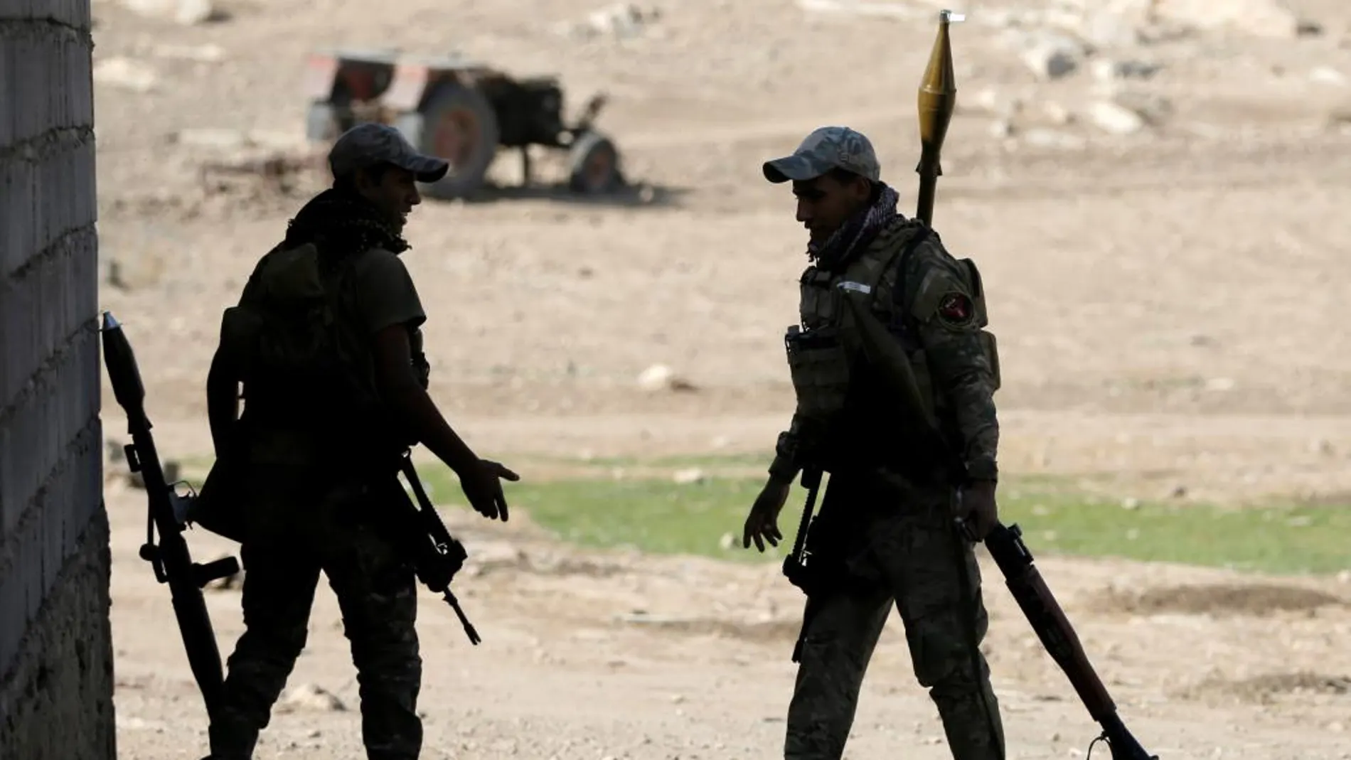 Fuerzas especiales en Mosul