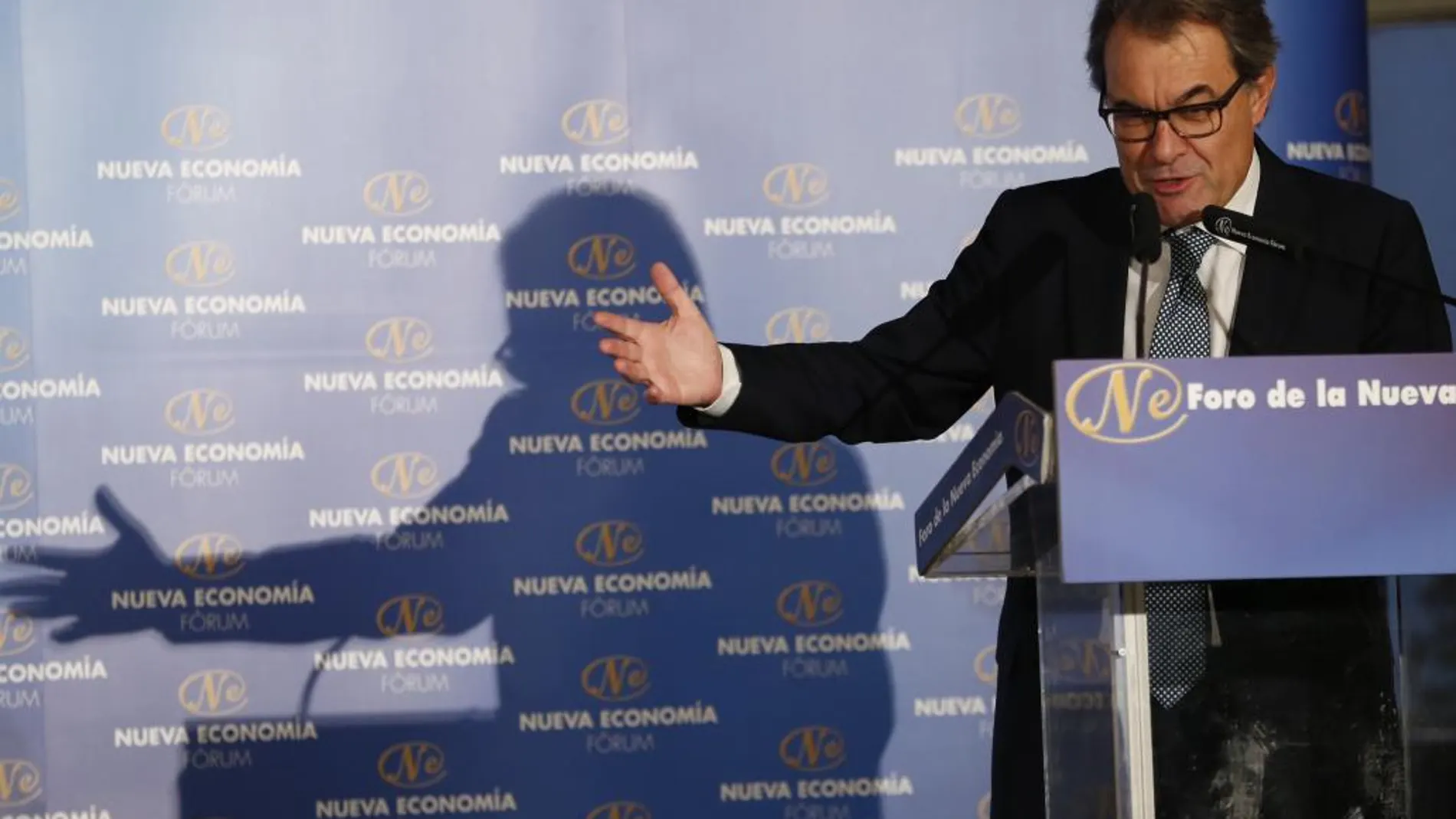 El presidente del Partit Demòcrata Català y expresidente de la Generalitat de Cataluña, Artur Mas