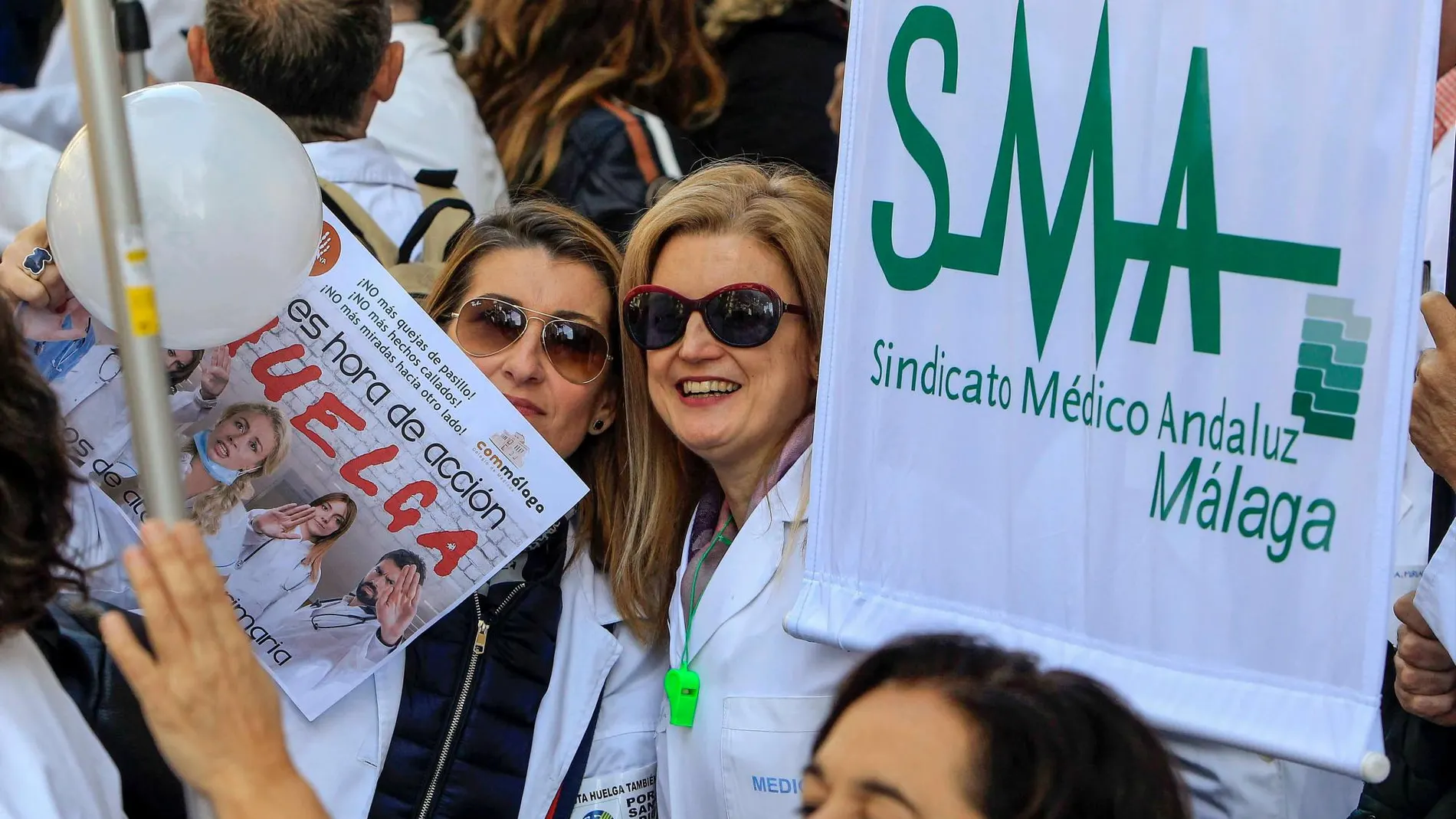 Las movilizaciones de los médicos se suceden en los últimos meses / Foto: Manuel Olmedo
