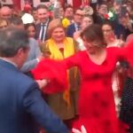 Susana Díaz y Juan Espadas se arrancan por sevillanas