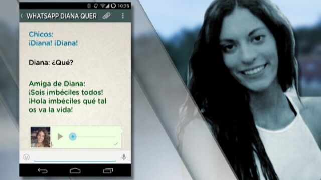 Una nota de audio demuestra que Diana lo estaba pasando bien