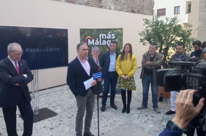 Elías Bendodo y De la Torre, en Málaga / Foto: EP