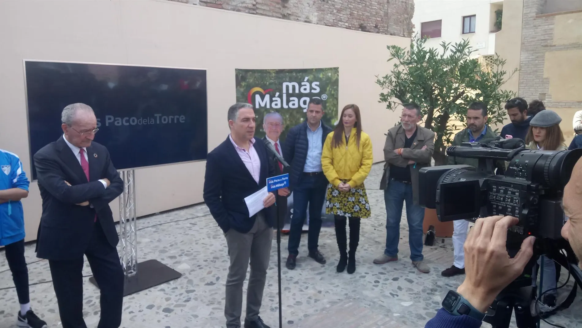 Elías Bendodo y De la Torre, en Málaga / Foto: EP
