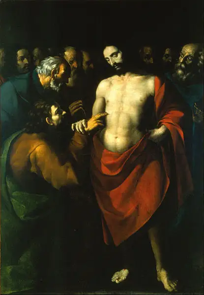 “La incredulidad de Santo Tomás”, del sevillano Sebastián López de Arteaga.