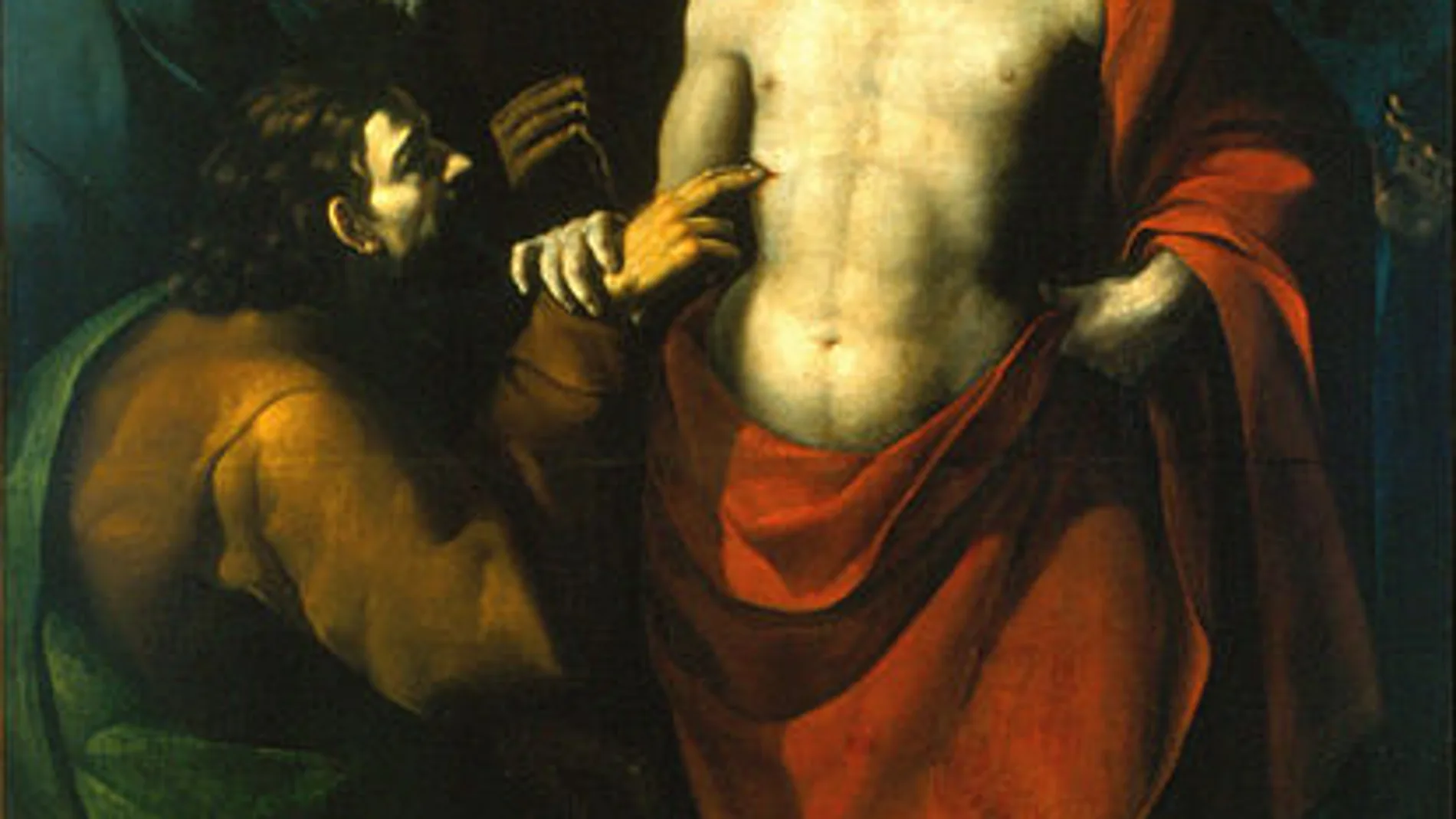 “La incredulidad de Santo Tomás”, del sevillano Sebastián López de Arteaga.