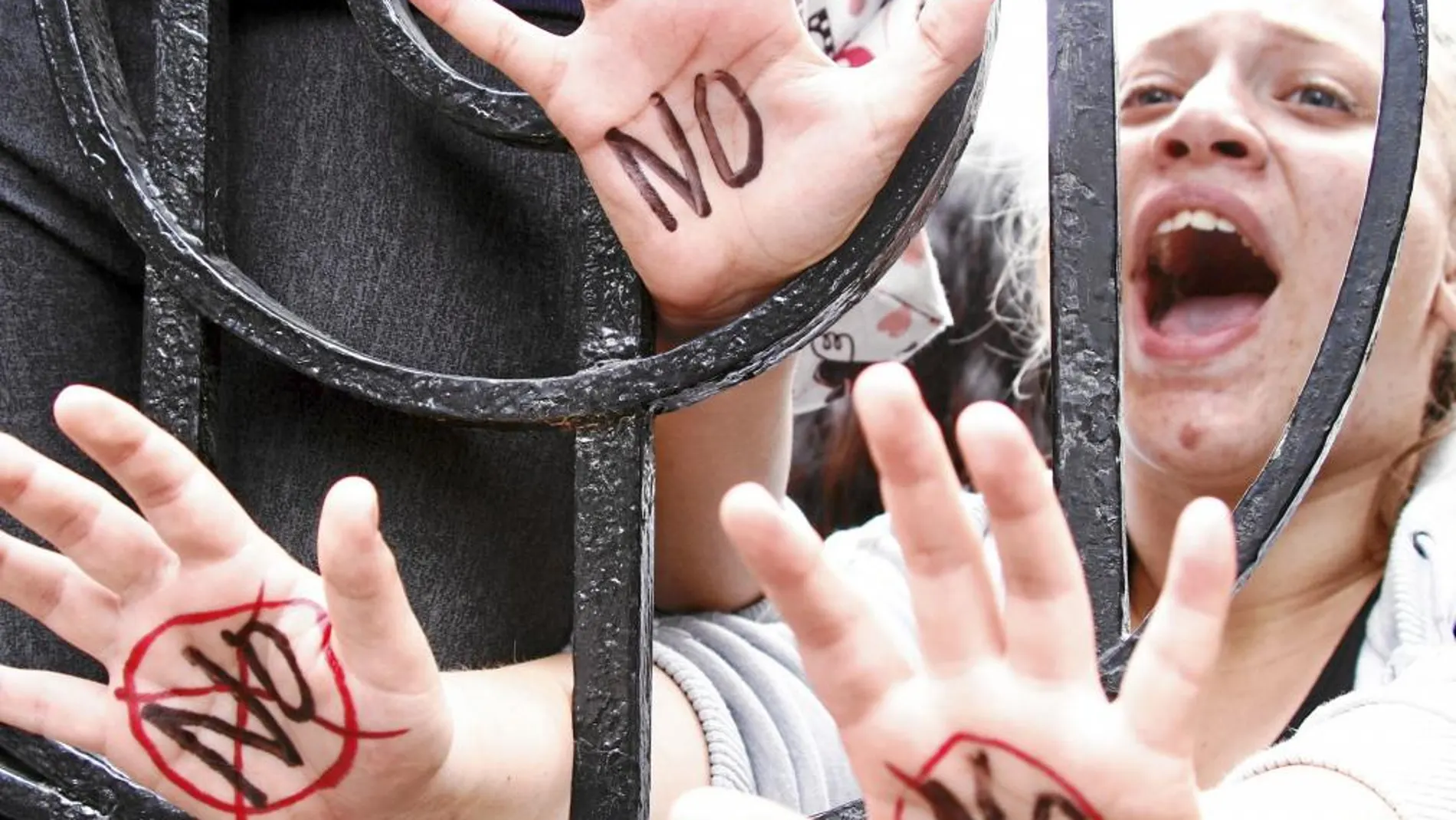 Los estudiantes chipriotas dijeron «no» a la troika en las calles de Nicosia