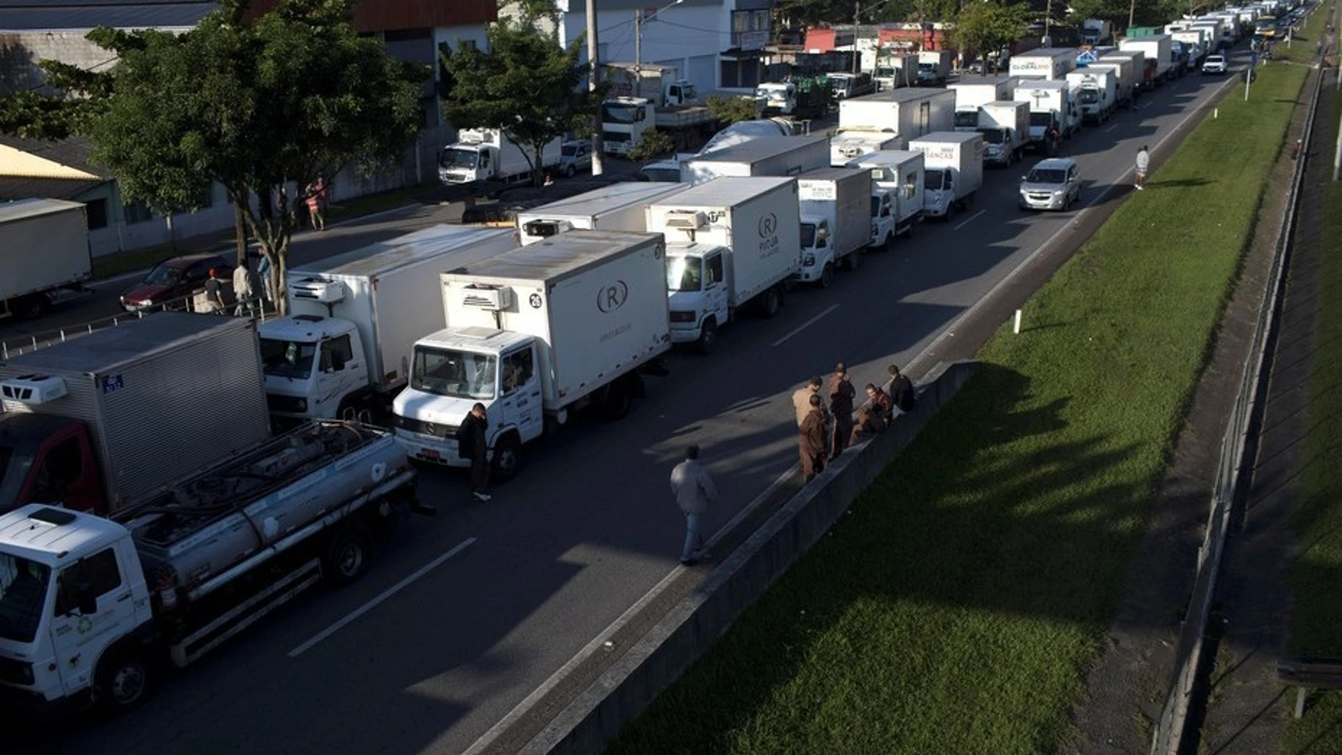 La huelga de camiones ha sumido en el caos a las principales ciudades brasileñas. Twiter