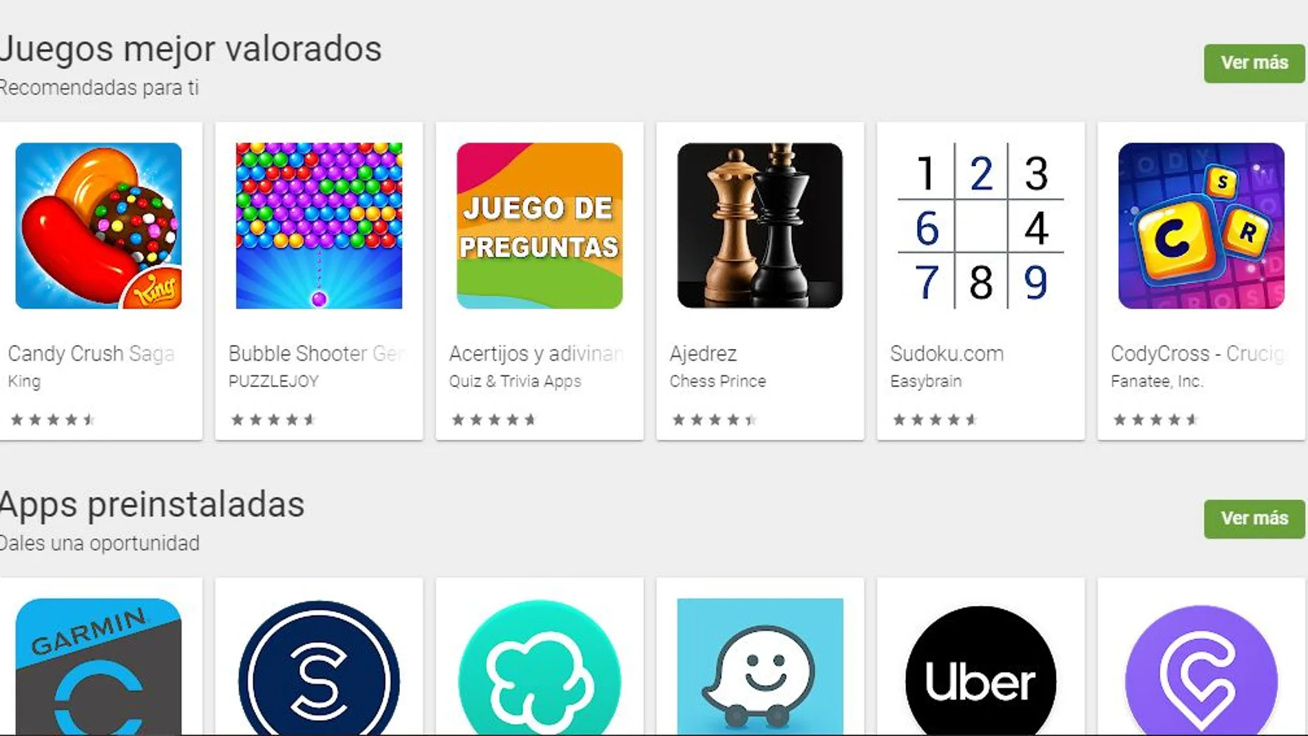 Google Play Store cambiará los criterios de valoración de las apps
