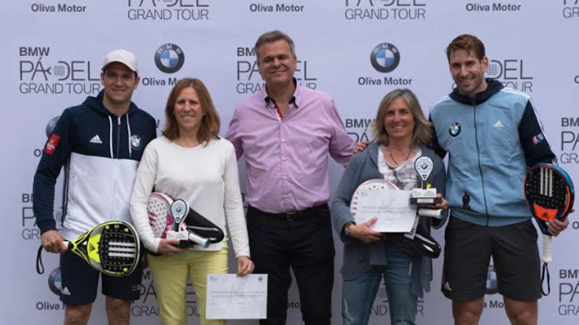 Ganadoras del torneo en categoría femenina