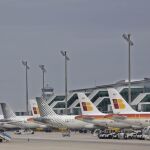 Aviones en el Aeropuerto de El Prat