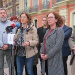 La socialista Susana Hernández encabeza la moción de censura presentada en el Ayuntamiento de Murcia contra el alcalde, José Ballesta
