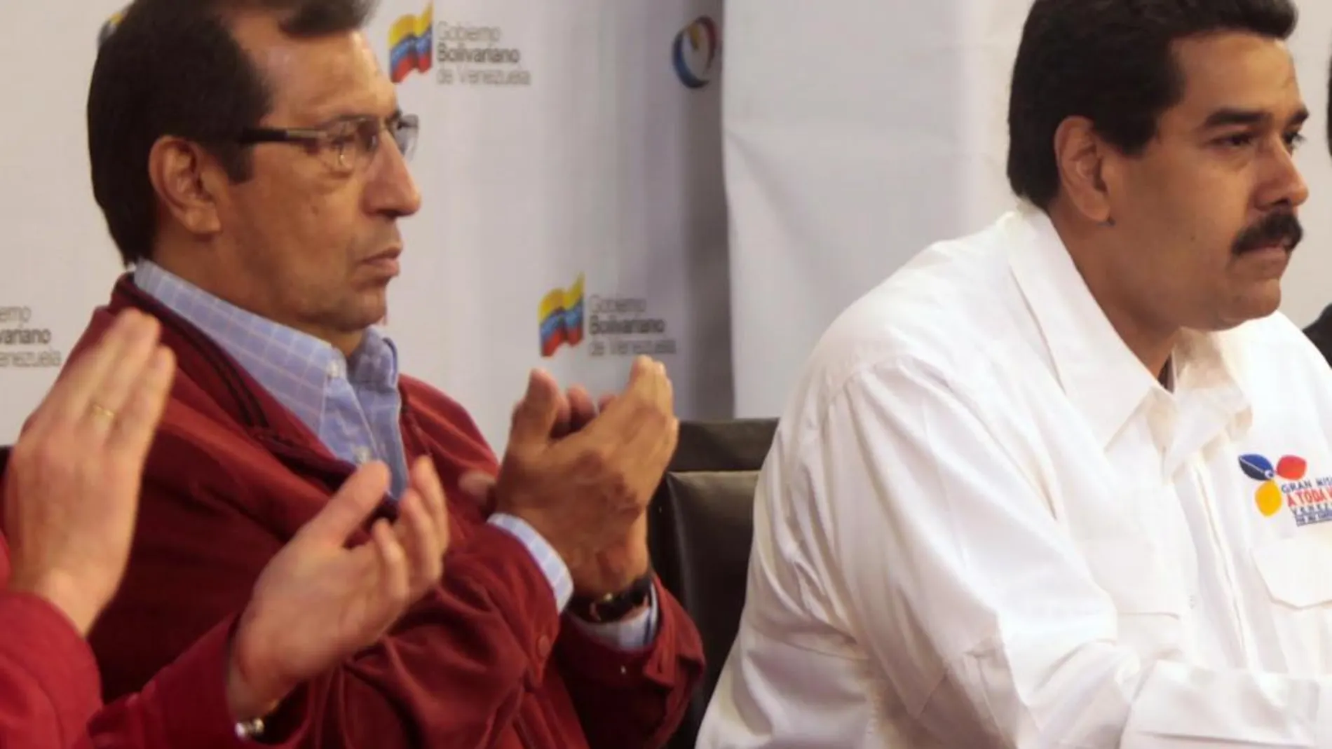 Adán Chávez y Nicolás Maduro en una imagen de archivo