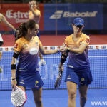 Lucía Sainz y Gemma Triay en la final de Granada