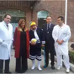  Kico, el esfuerzo hecho realidad, en favor de la juventud visita el Hospital del Niño Jesús de Madrid