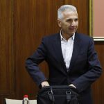 El consejero de Cultura, Miguel Ángel Vázquez, compareció ayer en la comisión parlamentaria centrada en su área de trabajo