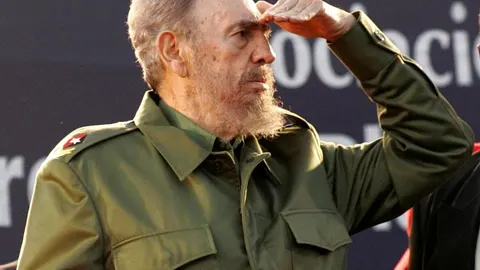 El ex presidente cubano Fidel Castro
