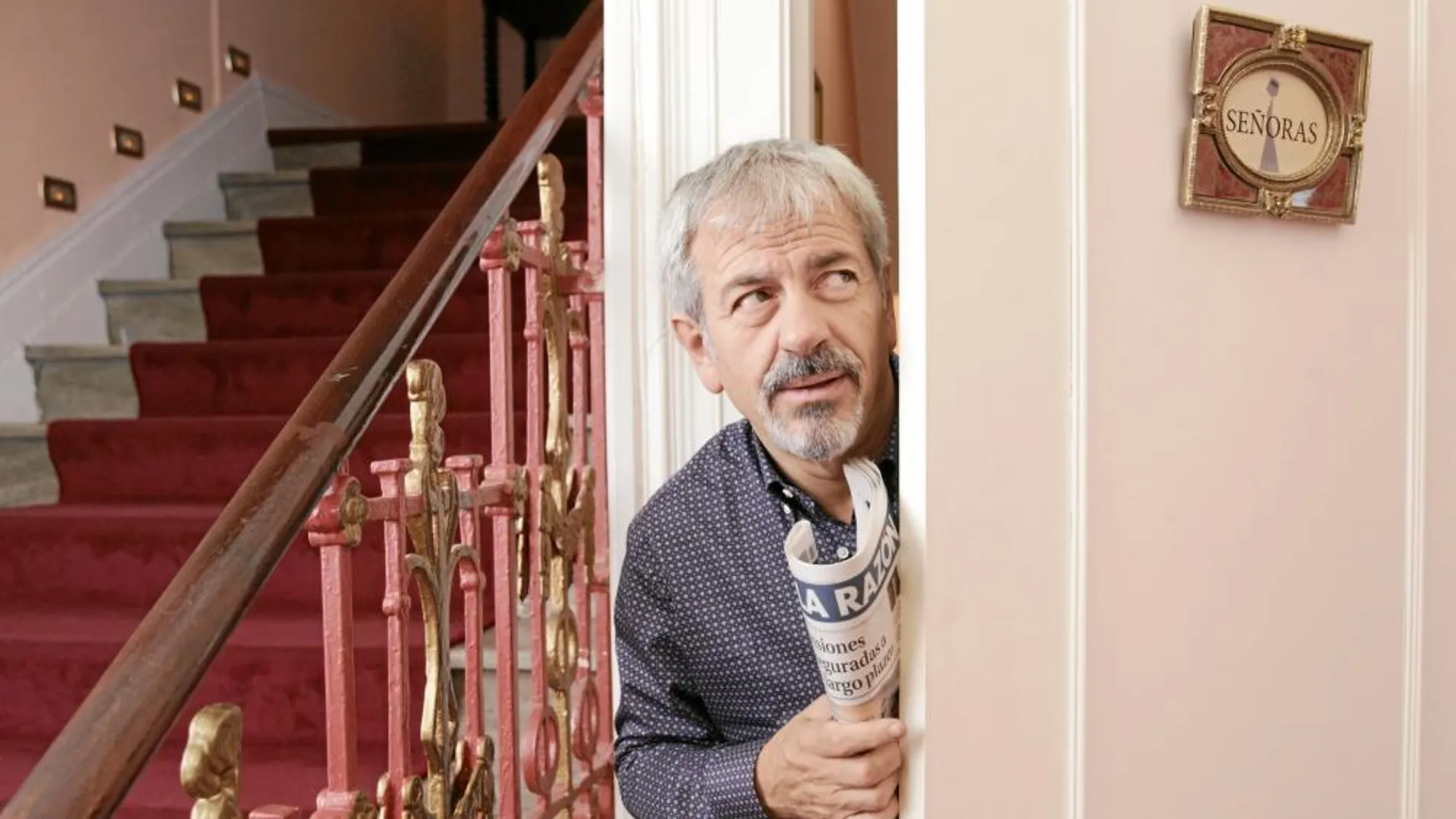 Carlos Sobera: «La ceja es lo único que puedo levantar a mi edad»