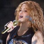 La cantante colombiana Shakira actúa en Bilbao este verano. EFE/Luis Tejido.