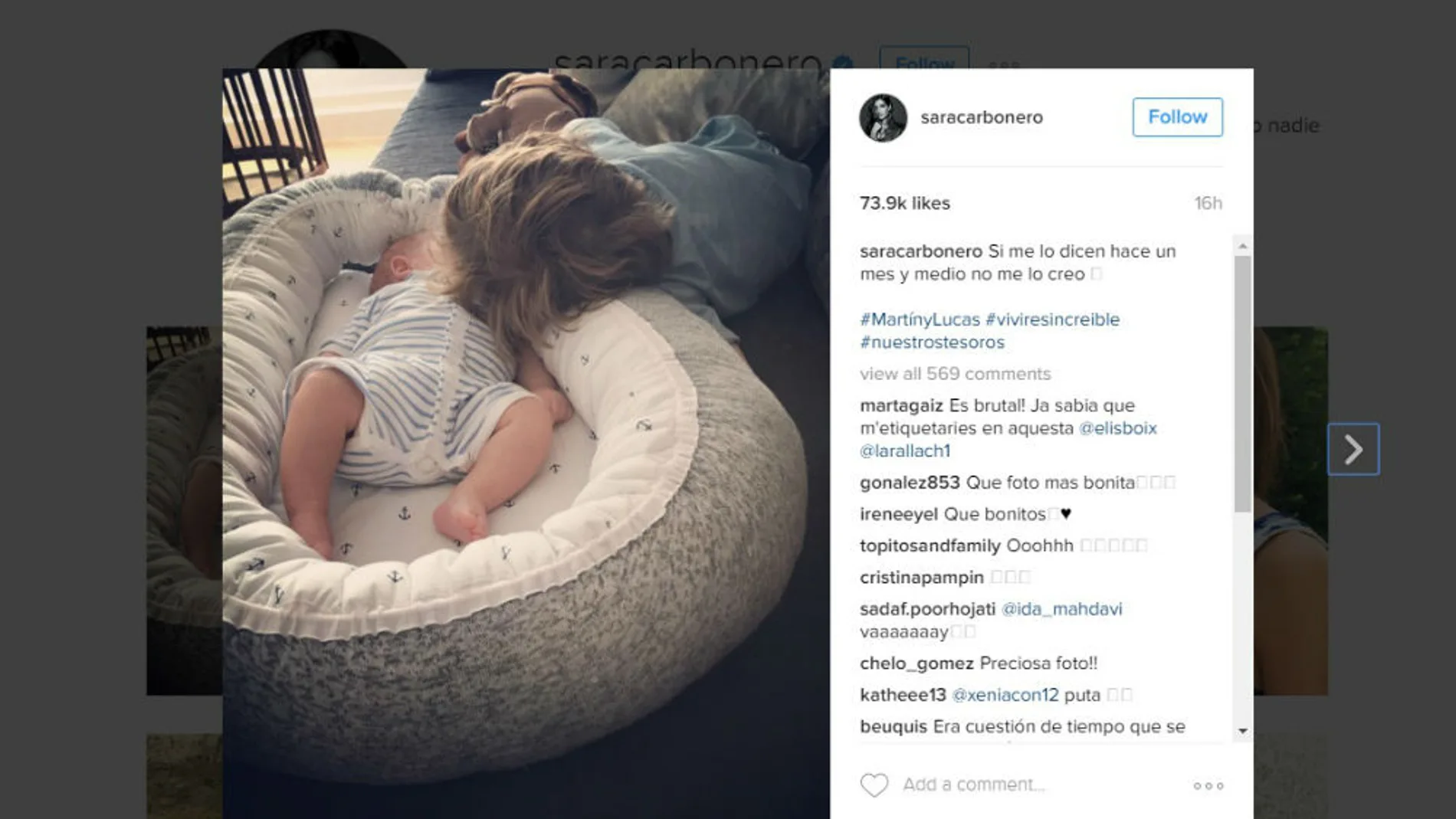 Sara Carbonero publica la foto más enternecedora de sus hijos Martín y Lucas